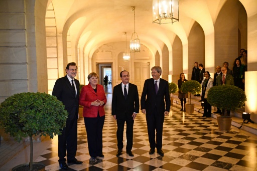 EU's big four behind 'multi-speed' Europe idea