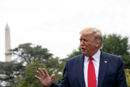 Trump says Afghanistan peace talks with Taliban are.jpg