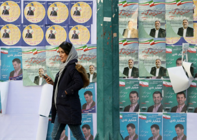 Iran dissidents urge vote boycott as leaders eye high turnout.jpg