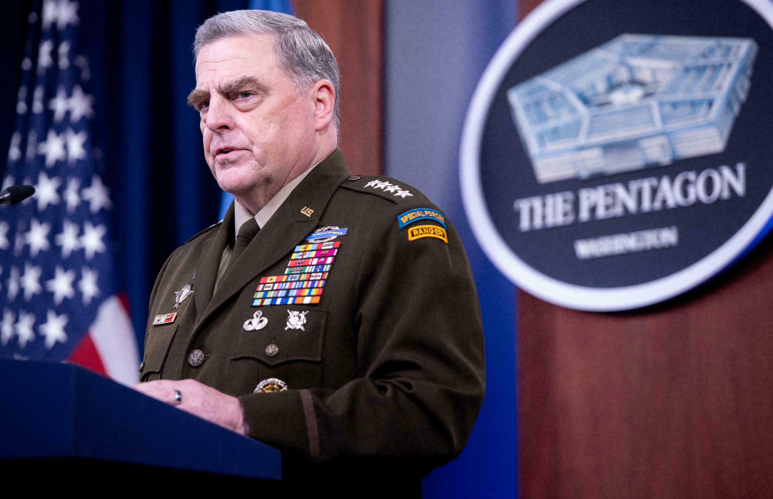US generals say they recommended keeping 2,500 troops in Afghanistan