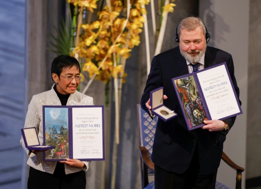 Nobel winner Ressa says social media firms fuelling 'toxic sludge'