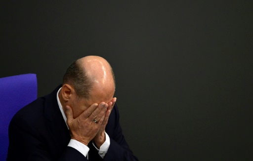 Germany's Scholz weathers shocks in turbulent first year