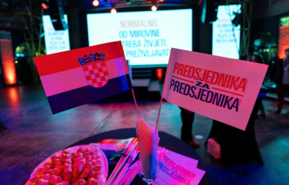 Dragan Milanovic is hoping for a second term as president