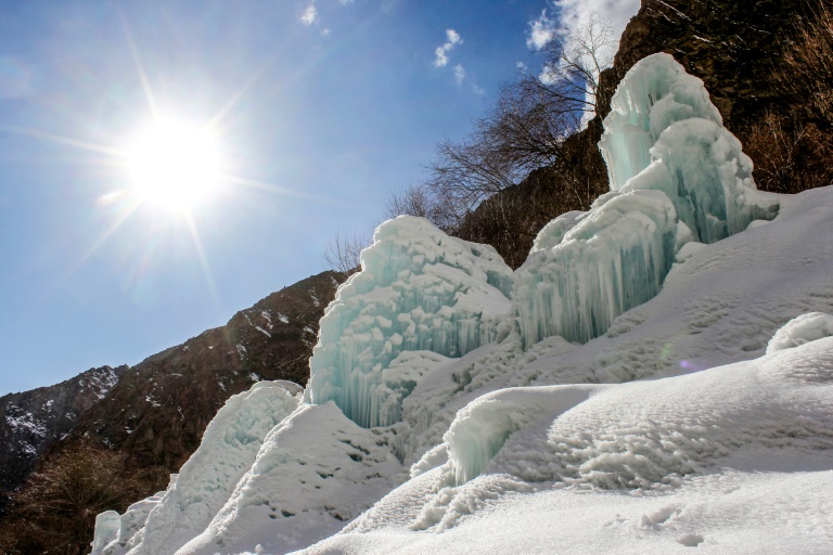 Artificial glaciers boost water supply in northern Pakistan