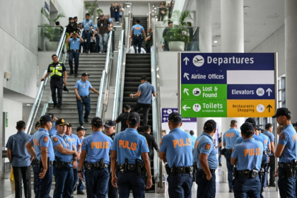 Police arrested former Philippines president Rodrigo Duterte as he arrived at Manila's international Airport