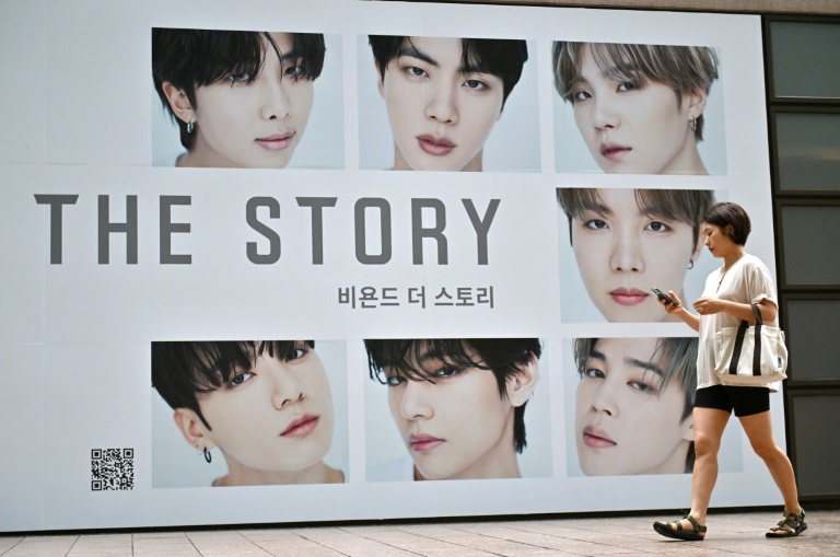 Two BTS megastars released from South Korea military