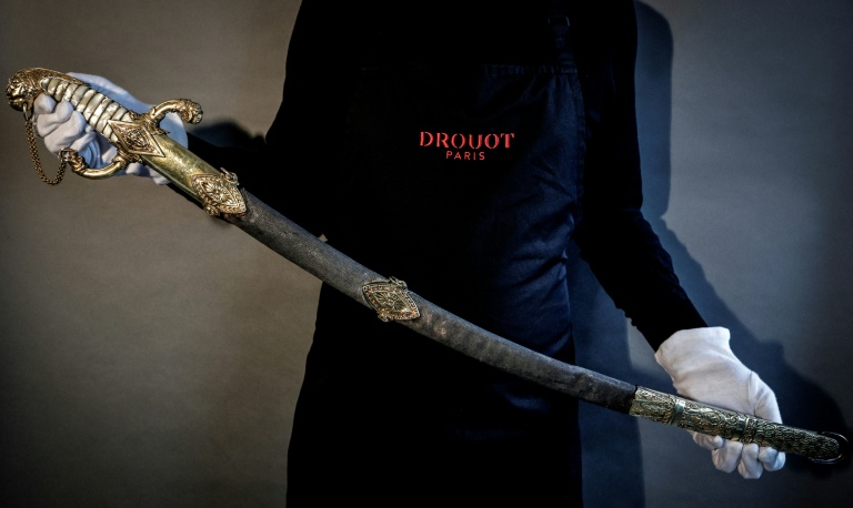 Napoleon's sword sold at auction for 4.7 mn euros