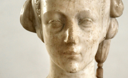 A forgotten bust found in Slovakia may be the work of Italian Renaissance master Donatello - Peter Zupnik (AFP)