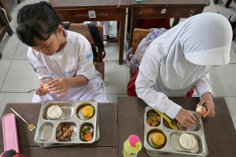 Indonesia free meal plan stunted by delays, protests, poisonings