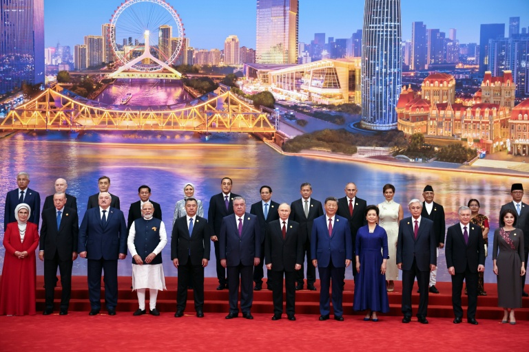 Xi and Putin round on West at regional summit in China