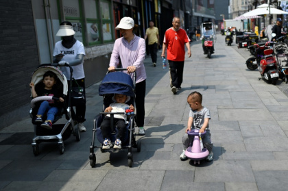 China's population has declined for three consecutive years, with United Nations demography models predicting it could fall from 1.4 billion today to 800 million by 2100 - WANG Zhao (AFP)