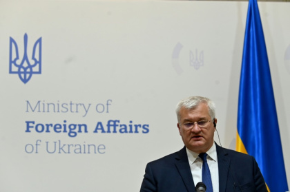 Ukraine's Foreign minister Andriy Sybiga tells AFP that an anti-graft law that set off angry protests is being 'fixed' before a vote Thursday - Sergei SUPINSKY (AFP)