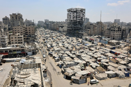 More than 22 months of war have created dire humanitarian conditions for Palestinians in Gaza - Omar AL-QATTAA (AFP)