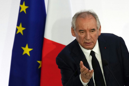 Bayrou does not have a majority in parliament's lower house, the National Assembly - Dimitar DILKOFF (AFP)