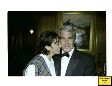 Jeffrey Epstein and Ghislaine Maxwell, the only former Epstein associate convicted in connection with his activities - Handout (AFP)