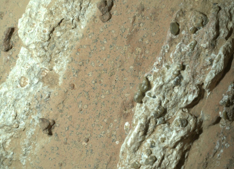 Speckled Martian rocks 'clearest sign' yet of ancient life