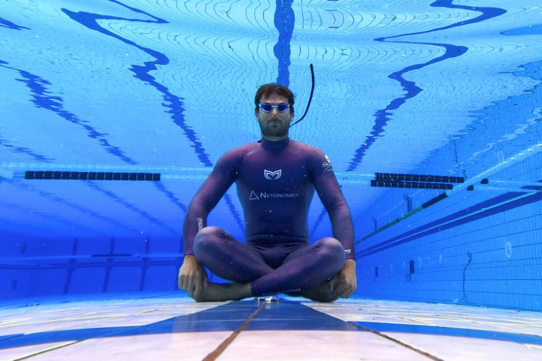 Beyond limits: Croatian freediver's breathtaking record