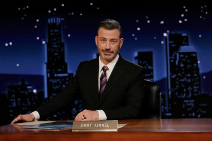 Jimmy Kimmel enjoyedf his biggest audience in a decade when he came back to TV a week after government pressure forced him off the air - Randy Holmes (AFP)