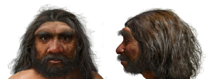 Researchers believe the reconstructed million-year-old skull belonged to the Homo longi species discovered in 2021 - CHUANG Zhao (AFP)