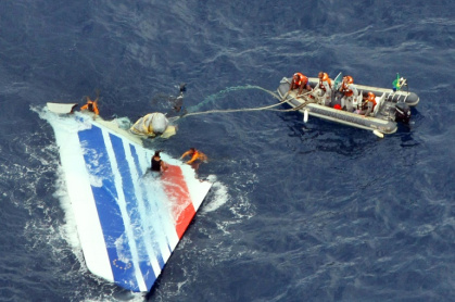 All 228 people on board flight AF447 died in the crash - Handout (AFP)