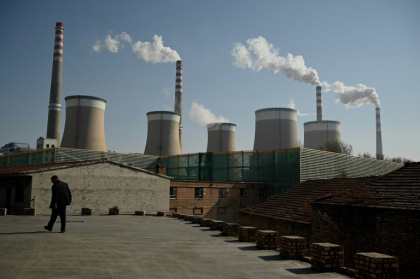 China is the world's biggest greenhouse gas emitter, and will determine the planet's climate change trajectory - Noel Celis (AFP)