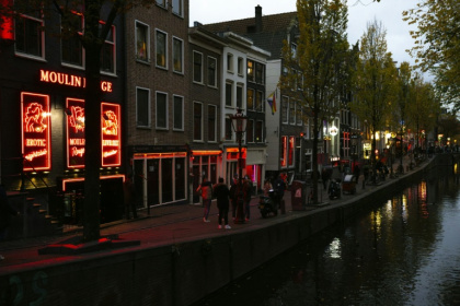 Amsterdam's red-light district is iconic - Nick Gammon (AFP)