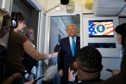 US President Donald Trump said Wednesday it 'was pretty clear' he's not allowed to run for a third term, after previously raising the prospect of a 2028 run - ANDREW CABALLERO-REYNOLDS (AFP)
