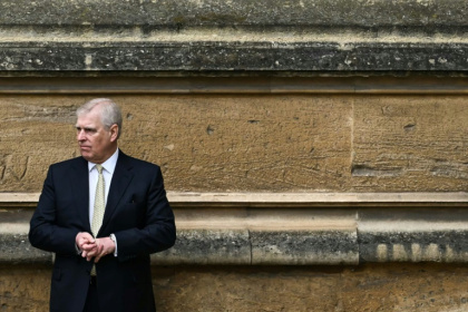 Andrew Mountabatten Windsor, the former prince, has 'basically been booted out' of the royal family, his former biographer says - JUSTIN TALLIS (AFP)