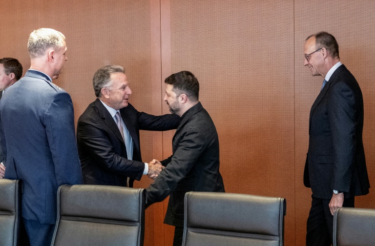 Zelensky meets US envoys in Berlin for talks on ending Ukraine war