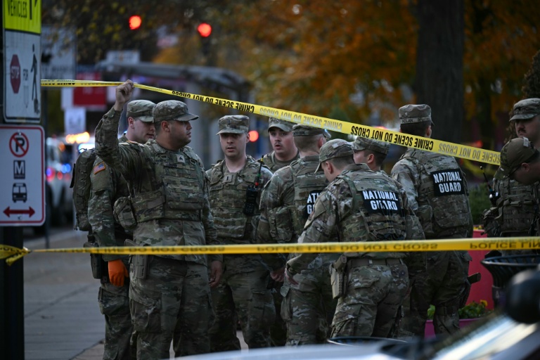 Trump says Afghan man shot two soldiers near White House