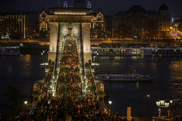 Hungarian protesters demand Orban quits over abuse cases