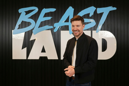 US social media star MrBeast has opened a temporary amusement park in Riyadh - Fayez Nureldine (AFP)