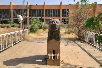Sudan's national museum was plundered by looters at the start of the war in 2023 - - (AFP)
