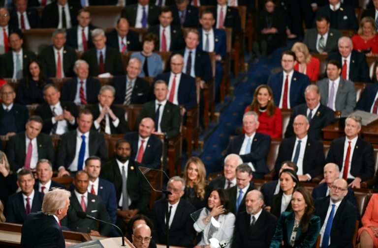 Trump tries to reset presidency in State of the Union speech