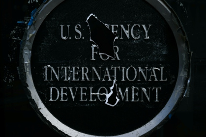 Trump's dismantling of the US Agency for International Development has caused massive upheaval for aid efforts - Brendan SMIALOWSKI (AFP)
