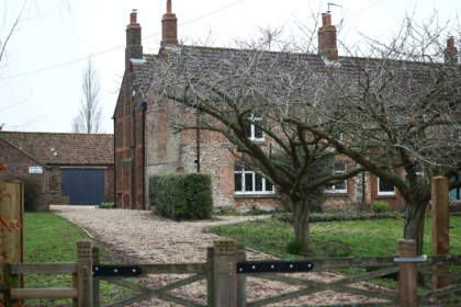 Marsh Farm, on King Charles's private Sandringham estate, is due to be the next residence of the former prince Andrew - Henry NICHOLLS (AFP)