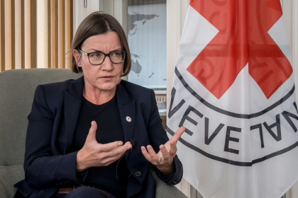 ICRC president Mirjana Spoljaric has condemned the disregard shown for the internationally-agreed laws of war - Elodie LE MAOU (AFP)