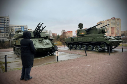 Maria has relatives who fought on both sides of the war - - (AFP)