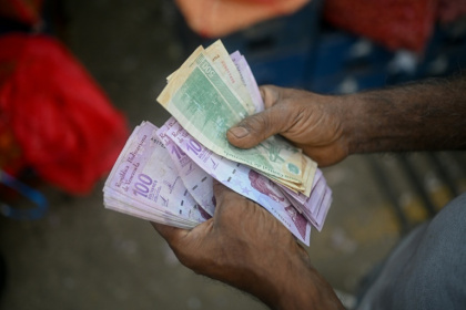 Inflation in Venezuela soared in 2025, driven by tightening US sanctions - Federico PARRA (AFP)