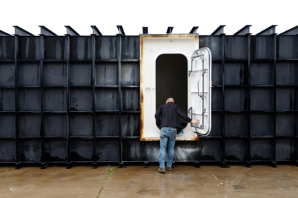 Simple bunkers go for around $25,000 while more sophisticated models designed for potentially years-long stays can cost millions - Mark Felix (AFP)
